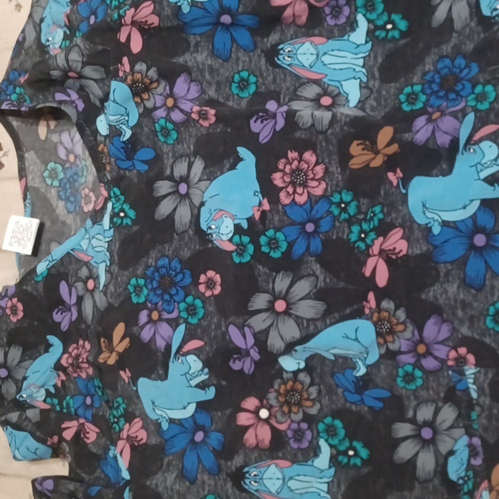 Disney scrub top